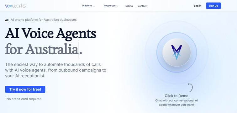 Voxworks AI Best for Regulated and Professional Services