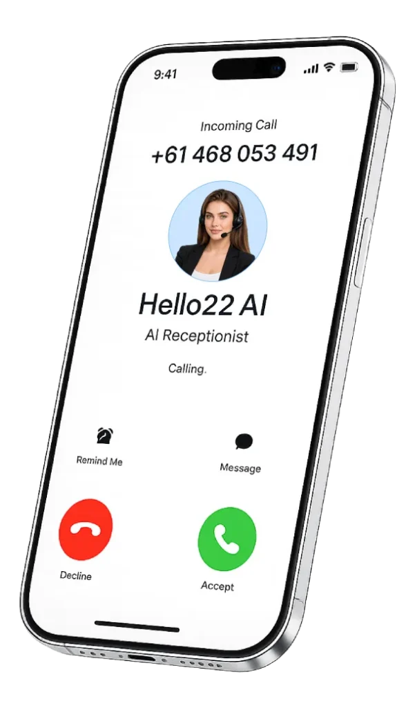 AI receptionist helping businesses stop losing customers from missed calls