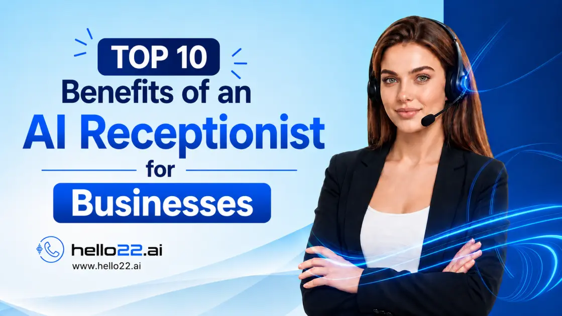 Top 10 Benefits of an AI Receptionist for Australian Businesses