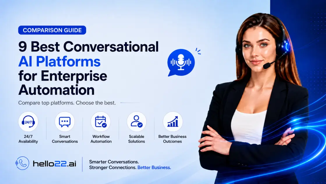 9 best conversational AI platforms for enterprise automation in 2026