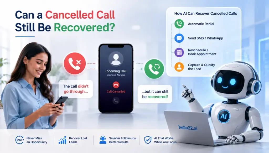 Can a Cancelled Call Still Be Recovered? 
