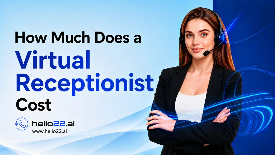 Virtual receptionist answering business calls and managing appointments, illustrating the costs and pricing factors of virtual receptionist services.
