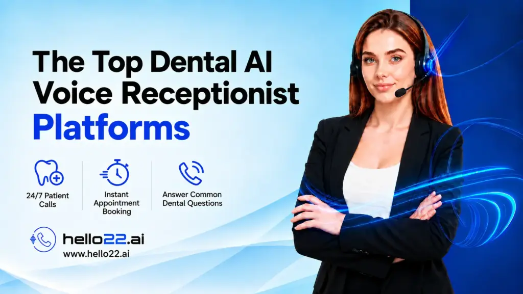 Top dental AI voice receptionist platforms for 2026-27